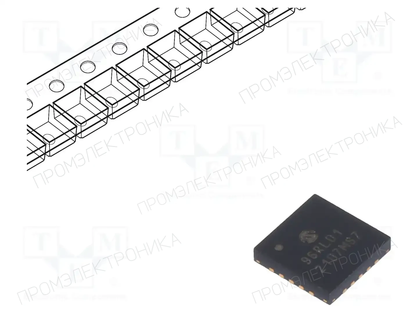 Microchip Technology MCP96RL01T-E/MX — Преобразователи температуры