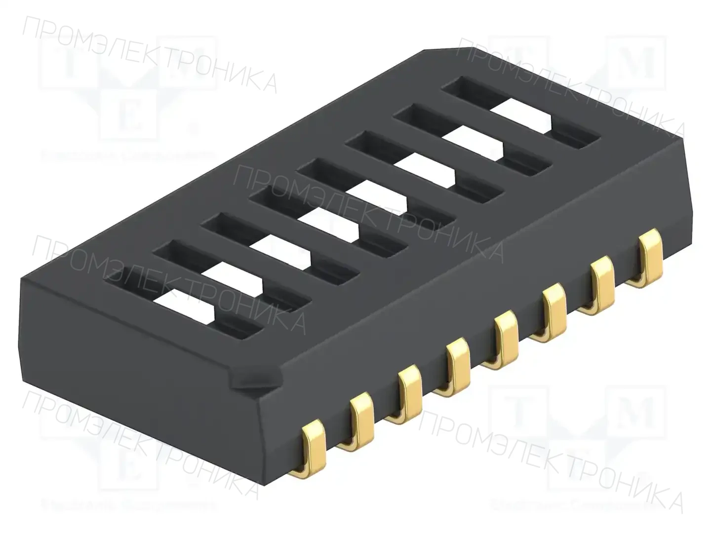 TE Connectivity GDH08SA04 — Переключатели типа Dip-Switch