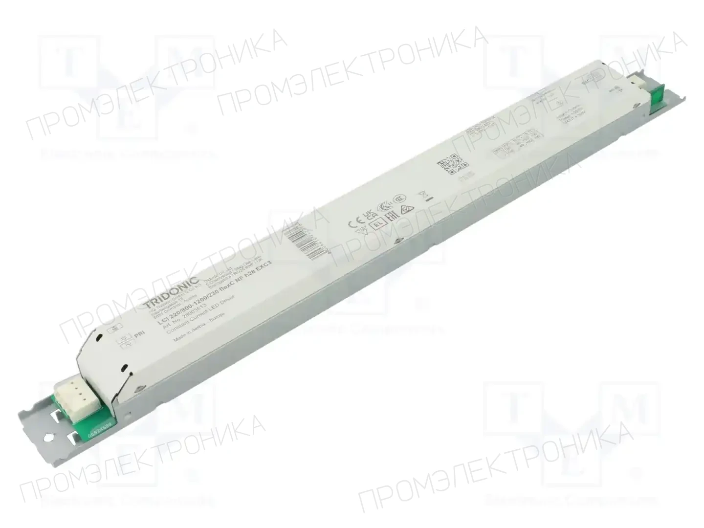 TRIDONIC LCI 220/800-1200/230 FLEXC NF H28 EXC3 — Блоки питания для LED