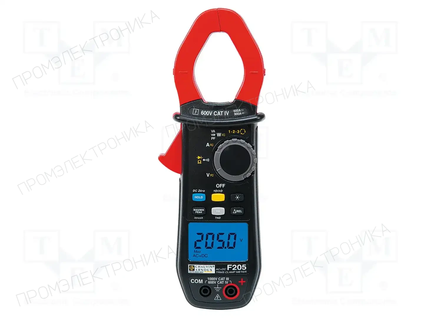 CHAUVIN ARNOUX F205 — Измерители и клещевые насадки AC/DC