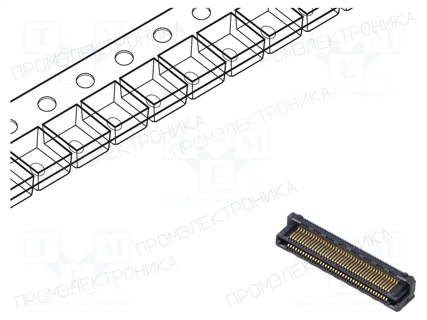SAMTEC LSHM-140-03.0-L-DV-A-N-K-TR — Разъeмы пластина - пластина