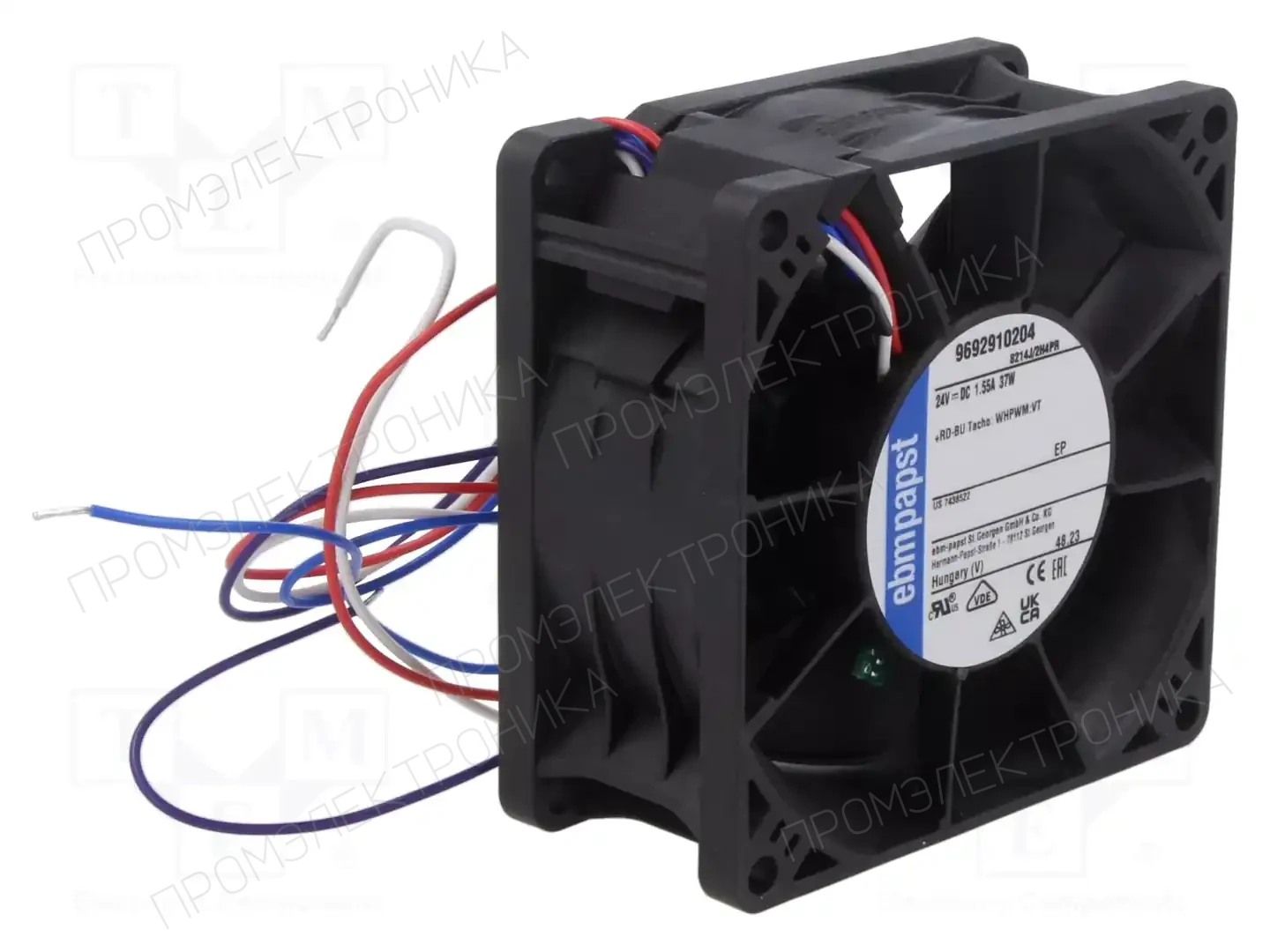 EBM-PAPST 8214J/2H4PR — Вентиляторы DC 24V