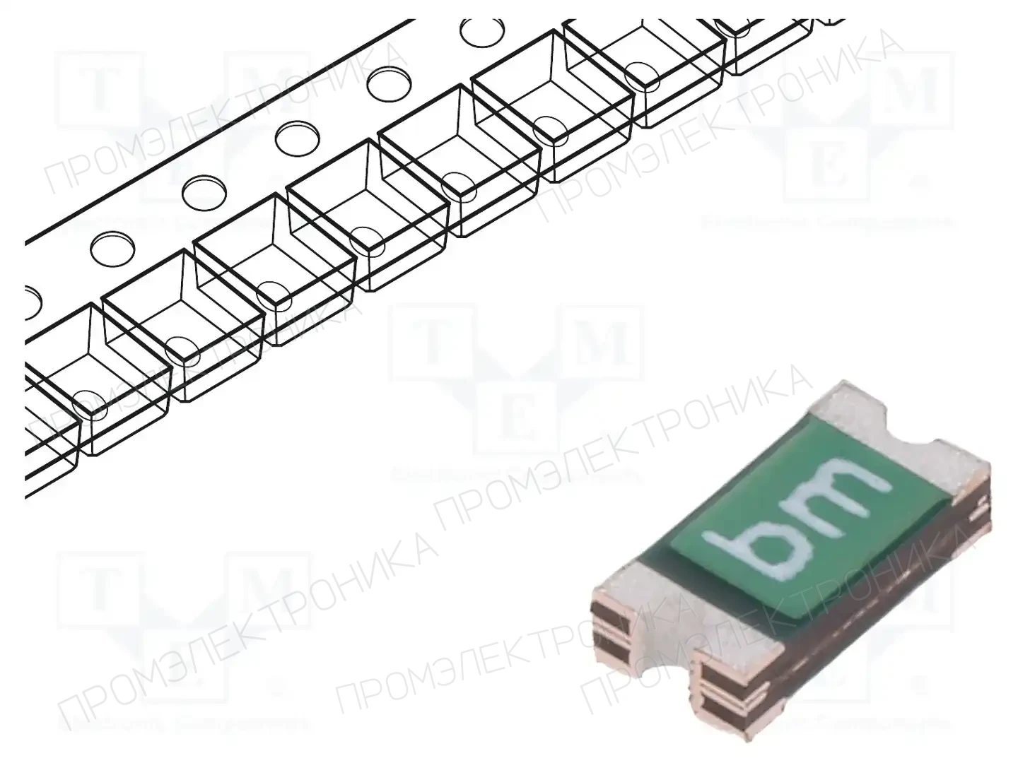BEL FUSE 0ZCJ0050AF2E — Предохранители полимерные SMD