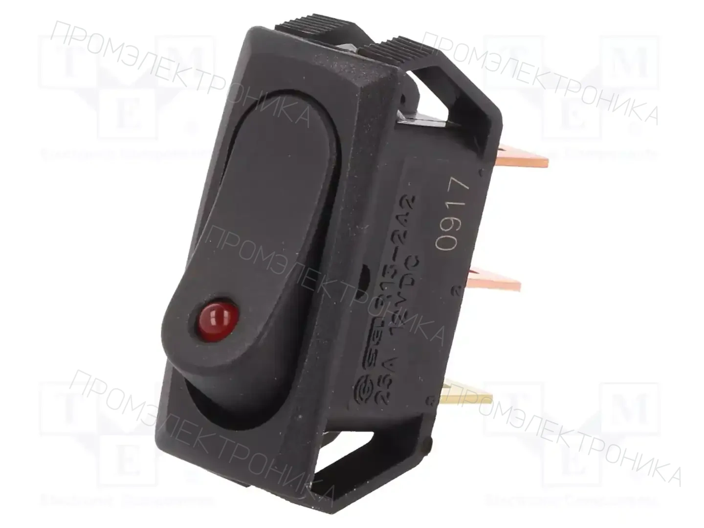 SCI R13-242L-01-BBR — Переключатели типа Rocker