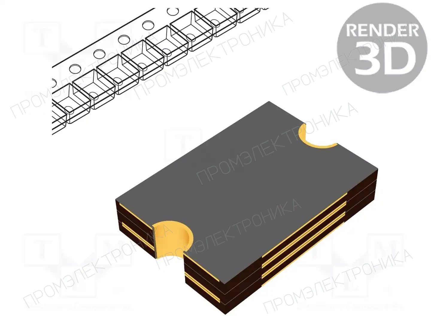 LITTELFUSE 2920L330/24MR — Предохранители полимерные SMD