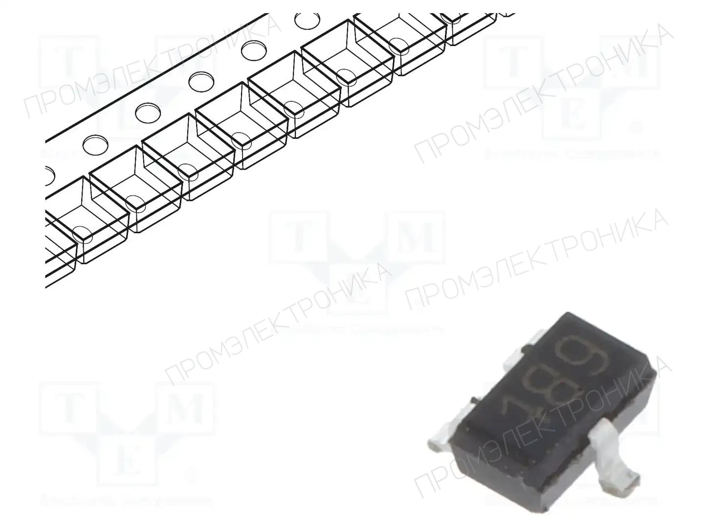NEXPERIA BC817-25W,115 — Транзисторы NPN SMD