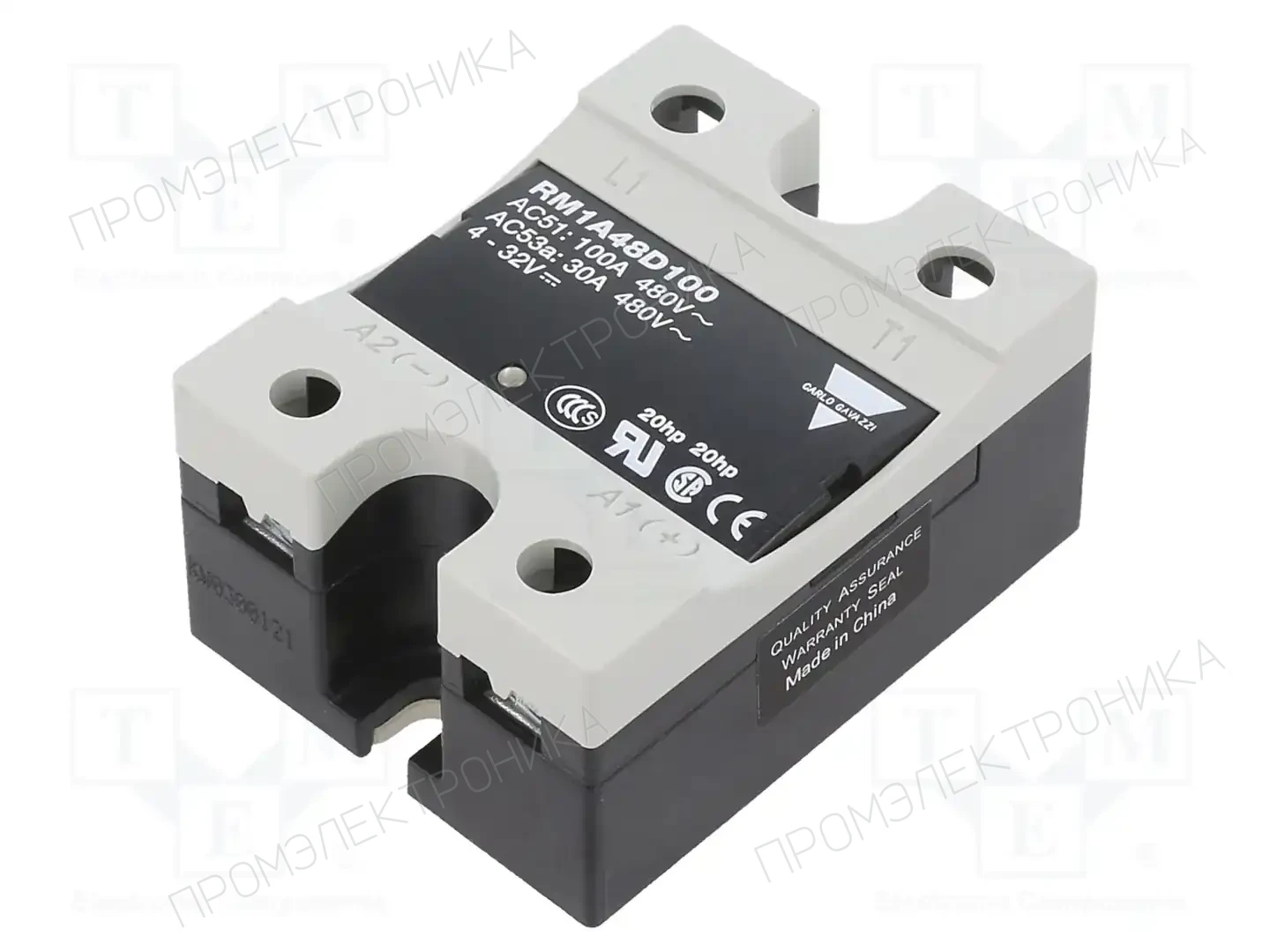 CARLO GAVAZZI RM1A48D100 — Реле SSR однофазные
