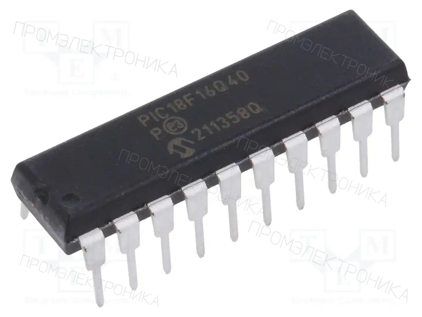 Microchip Technology PIC18F16Q40-I/P — Линейка PIC 8-bit