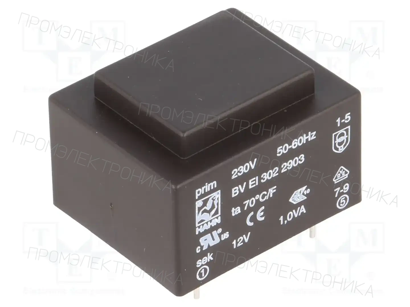 HAHN BV EI 302 2903 — Трансформаторы PCB