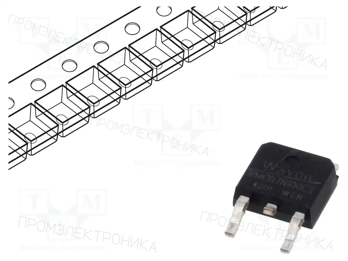 WAYON WMO07N100C2 — Транзисторы с каналом N SMD