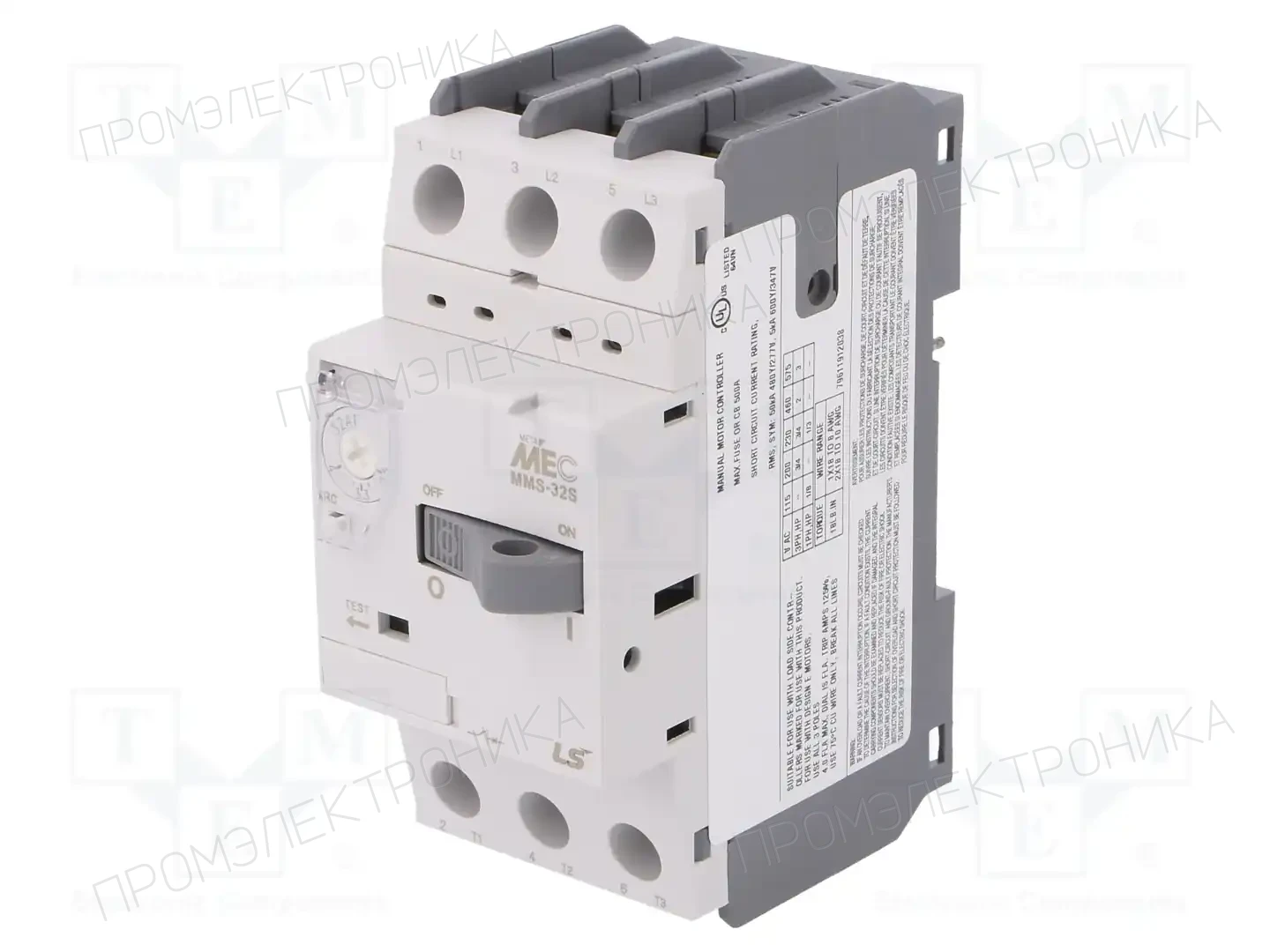 LS ELECTRIC MMS-32S 4A — Выключатели двигательные