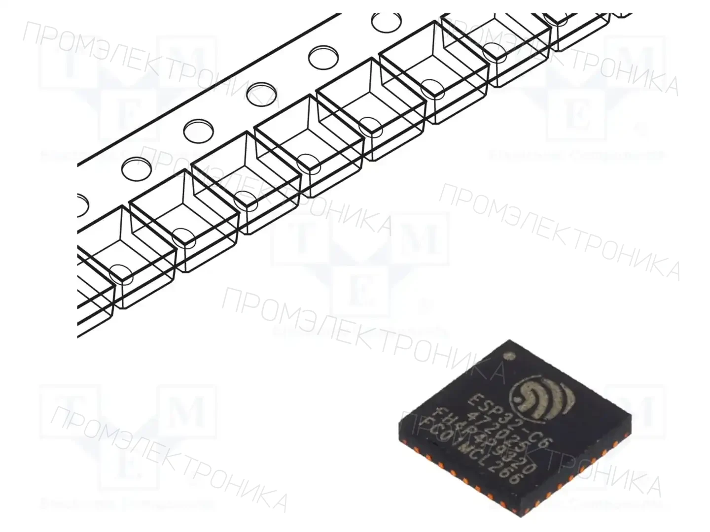 ESPRESSIF ESP32-C6FH4 — Модули IoT (WiFi/Bluetooth)