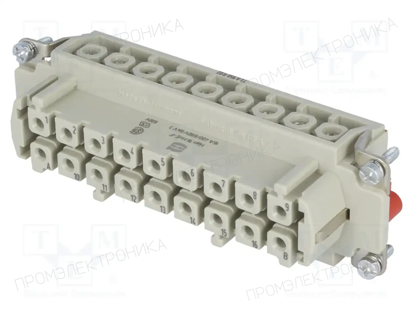 HARTING 09340162701 — Разъeмы