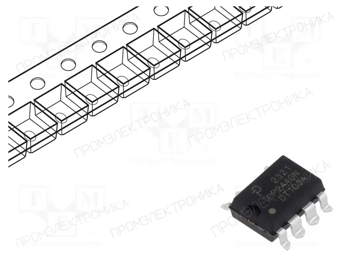 POWER INTEGRATIONS TOP244GN-TL — Регуляторы напряжения - микросхемы ШИМ