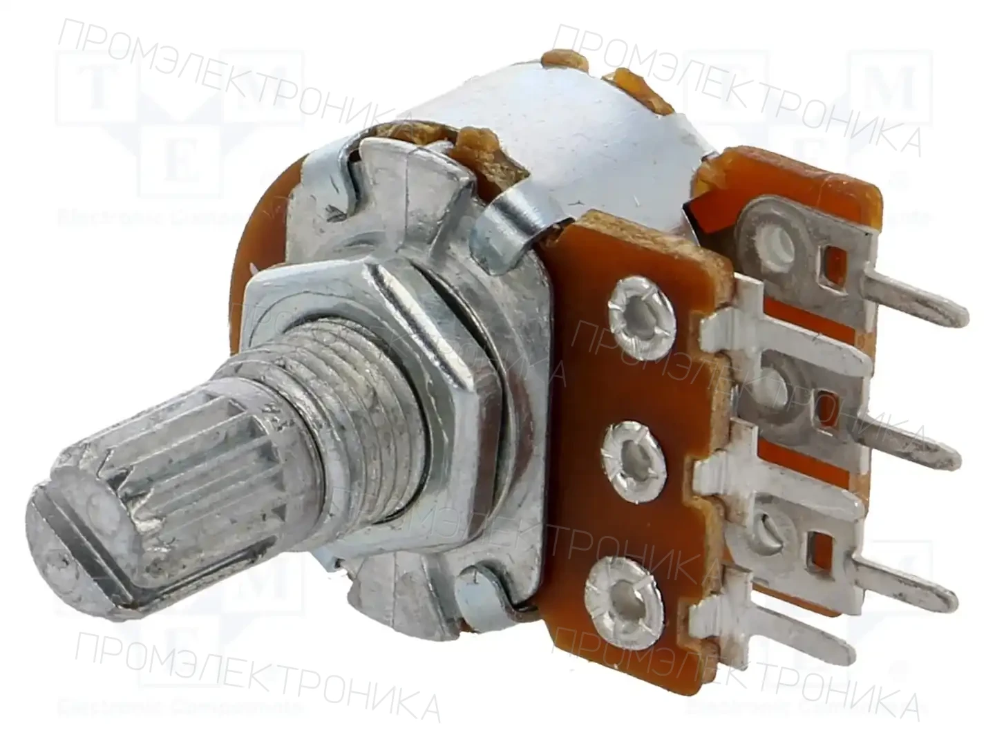 SR PASSIVES R16148-1B-2-A100K — Потенциометры однооборотные угольные