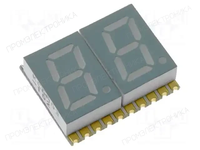 KINGBRIGHT ELECTRONIC KCDA03-102 — Светодиодные дисплеи 7-сегментные