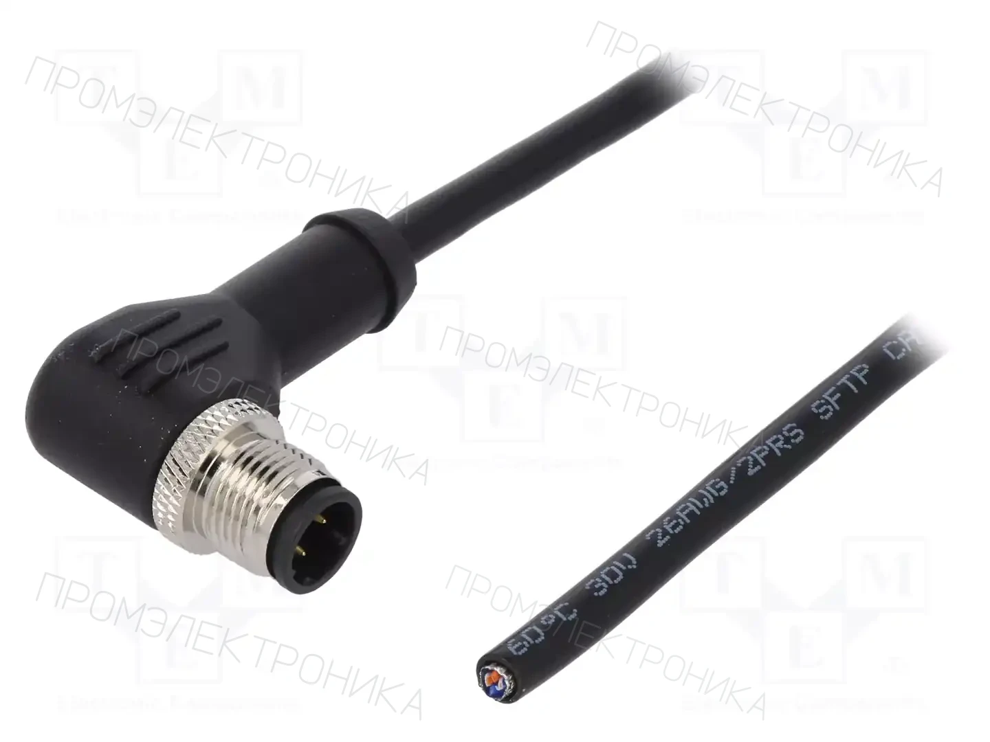 DEGSON ELECTRONICS PM-M12D-04P-MM-SR8A01-00A(H) — Соединения M12 с проводом