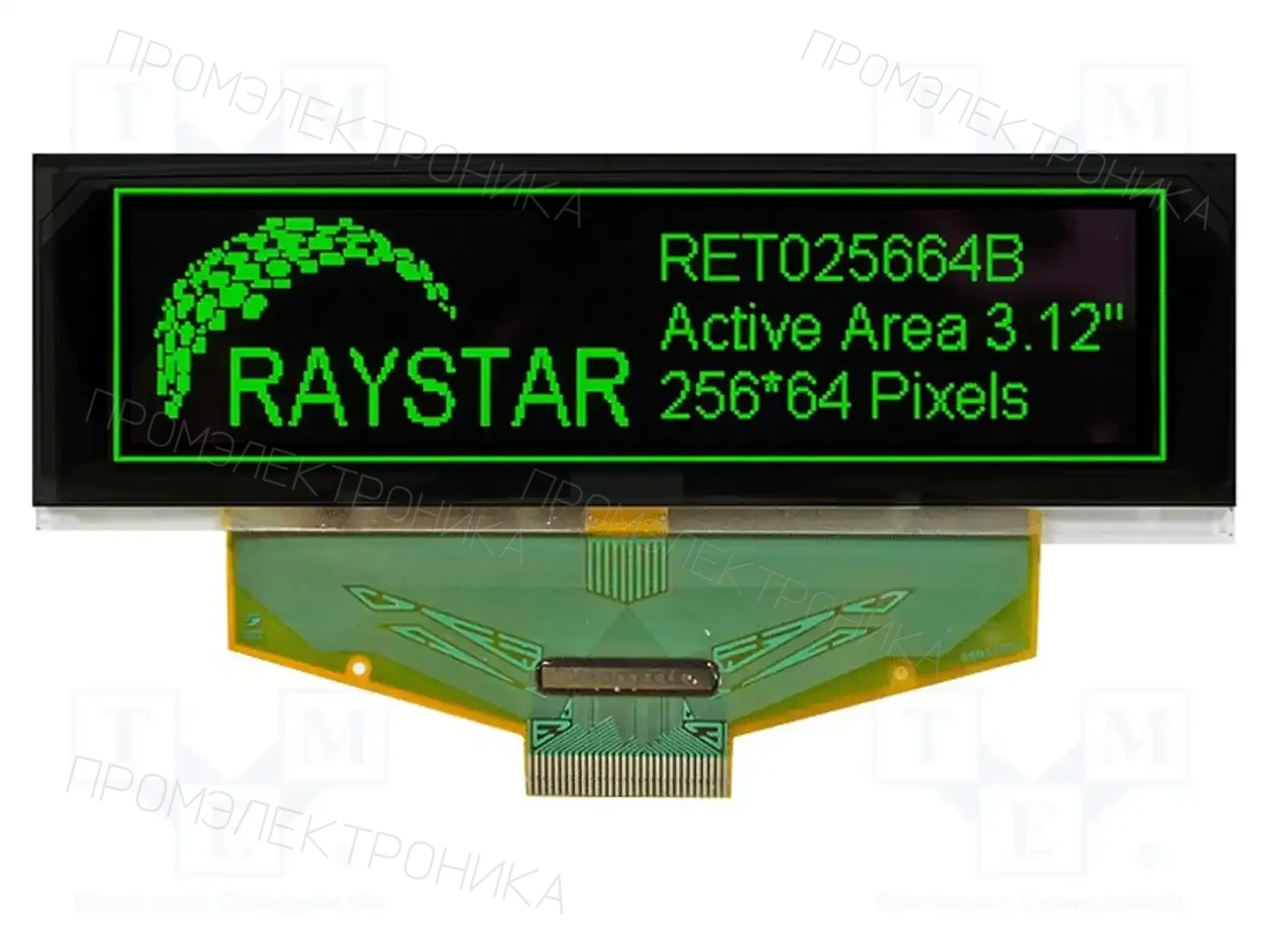 RAYSTAR OPTRONICS RET025664BGPP3N00000 — Дисплеи OLED графические