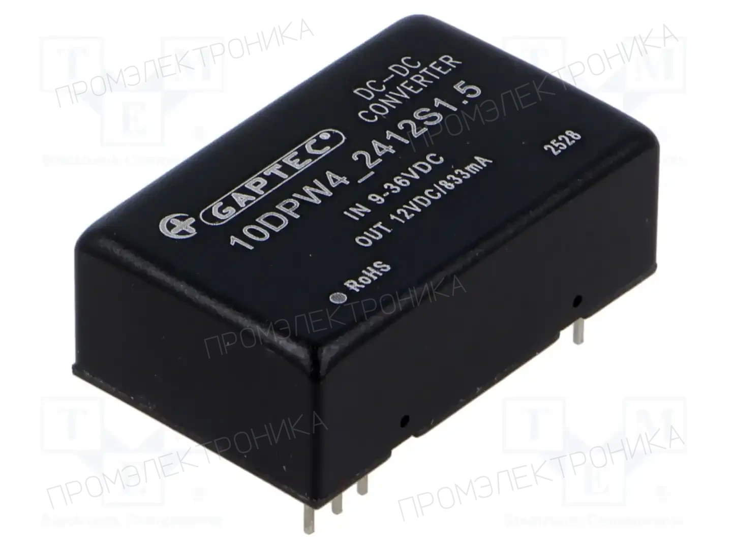 GAPTEC Electronic 10DPW4_2412S1.5 — Преобразователи DC/DC