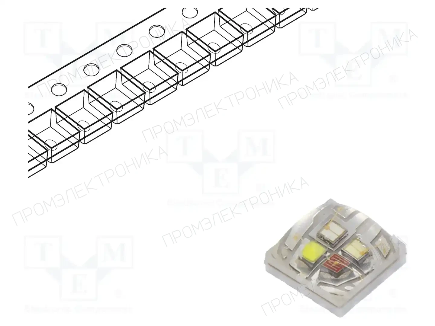 ProLight Opto PBLB-3LTE — Светодиоды мощности цветные - Emitter
