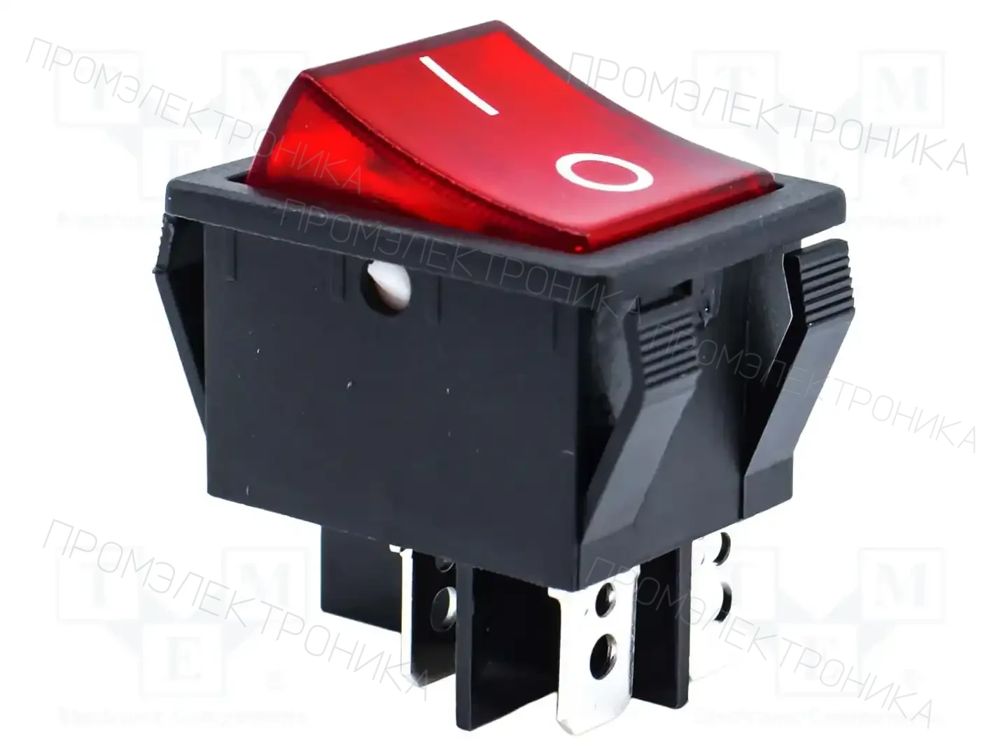 E-SWITCH R5BBLKREDFF2 — Переключатели типа Rocker