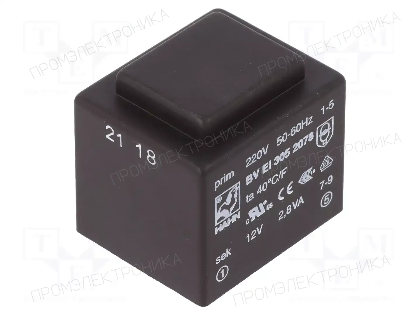 HAHN BV EI 305 2078 — Трансформаторы PCB