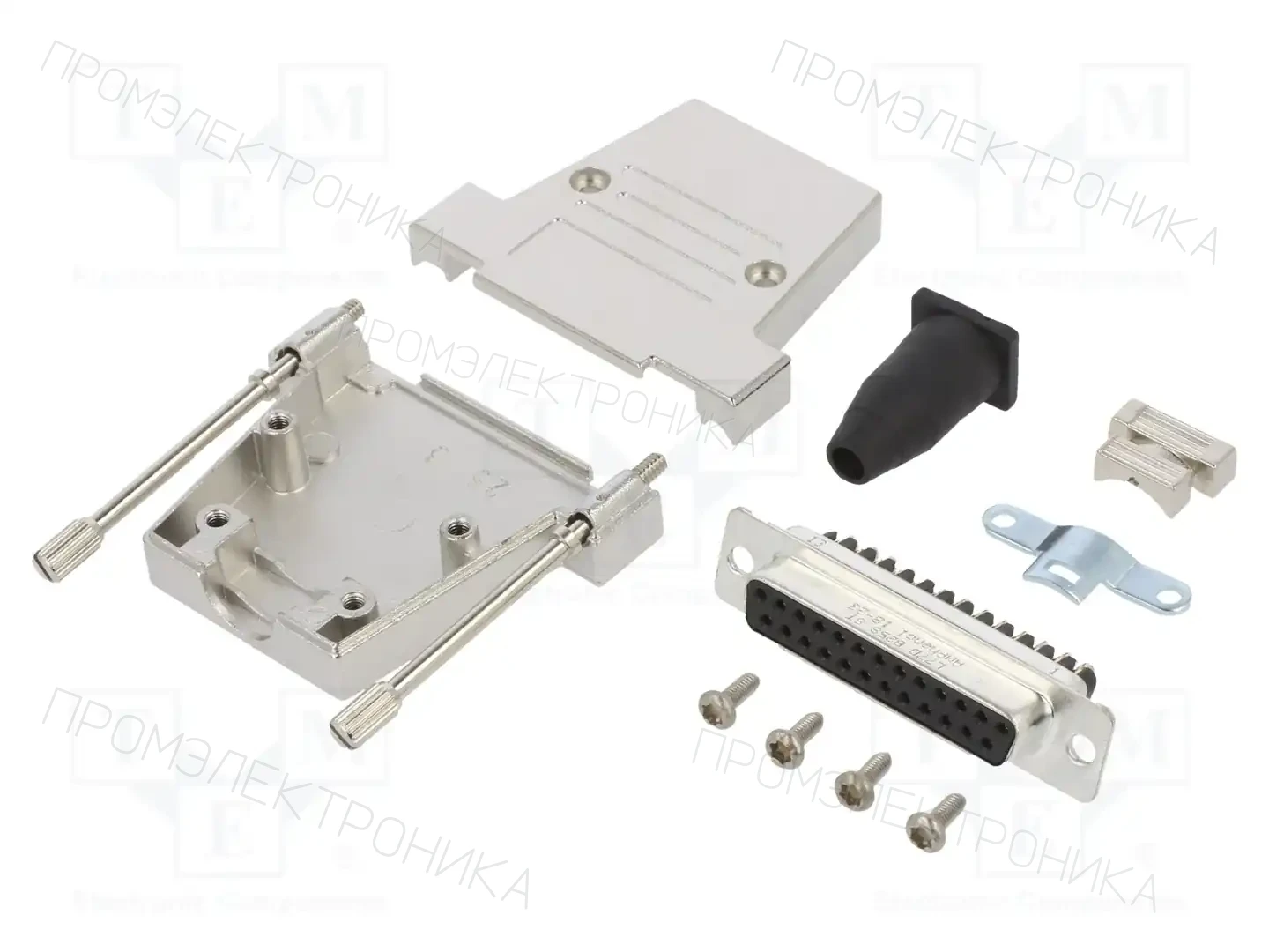 AMPHENOL COMMUNICATIONS SOLUTIONS L17DTSL25-RG-LJS-T+L77DB25SST — Комплектные штекеры D-Sub
