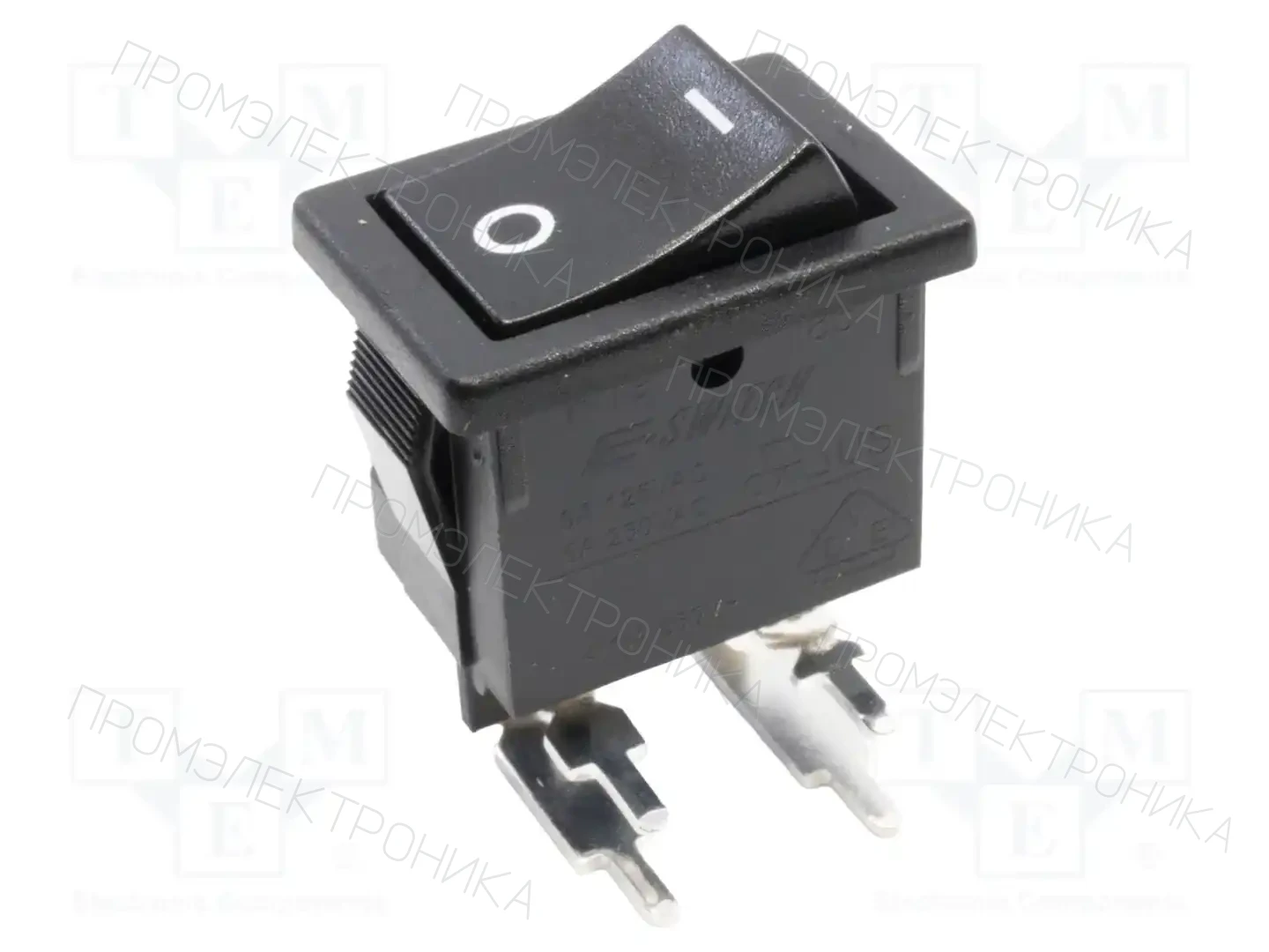 E-SWITCH R1973BBLKBLKGR0 — Переключатели типа Rocker