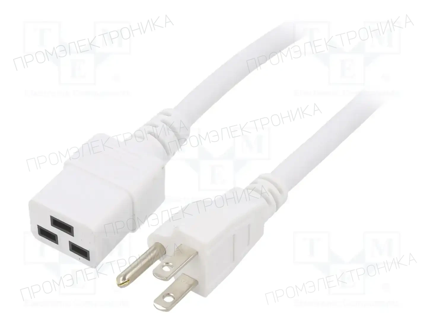LIAN DUNG LT-202+549 SJT 14/3 60C WHT 3M — Кабели питания компьютерные и универс