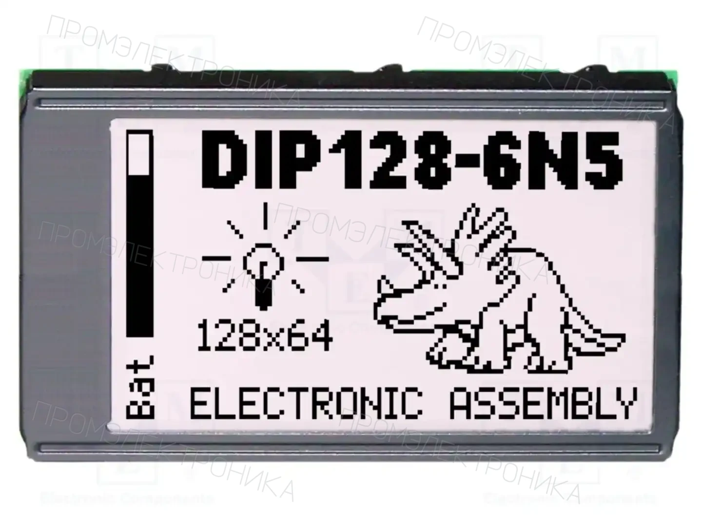 DISPLAY VISIONS EA DIP128J-6N5LW — Дисплеи LCD графические