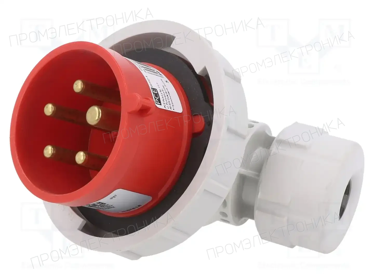 PCE 80152-6 — Многофазные разъемы IEC 60309