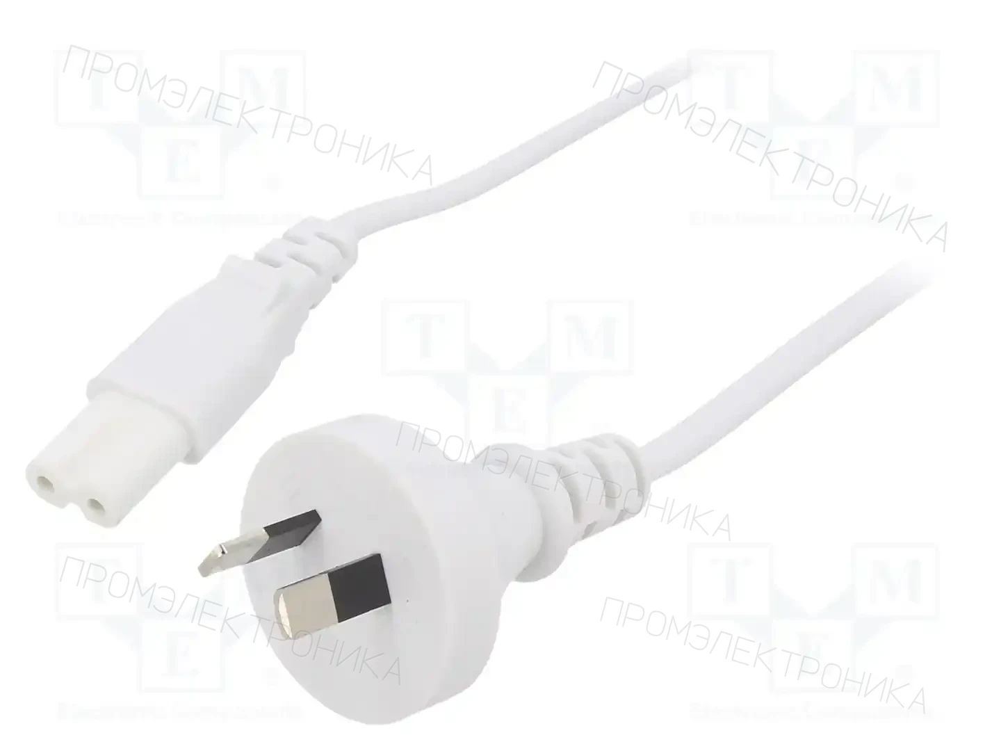LIAN DUNG LT-422+503 H05VV-F 3X0.75 WHT 1.8M — Кабели питания компьютерные и универс