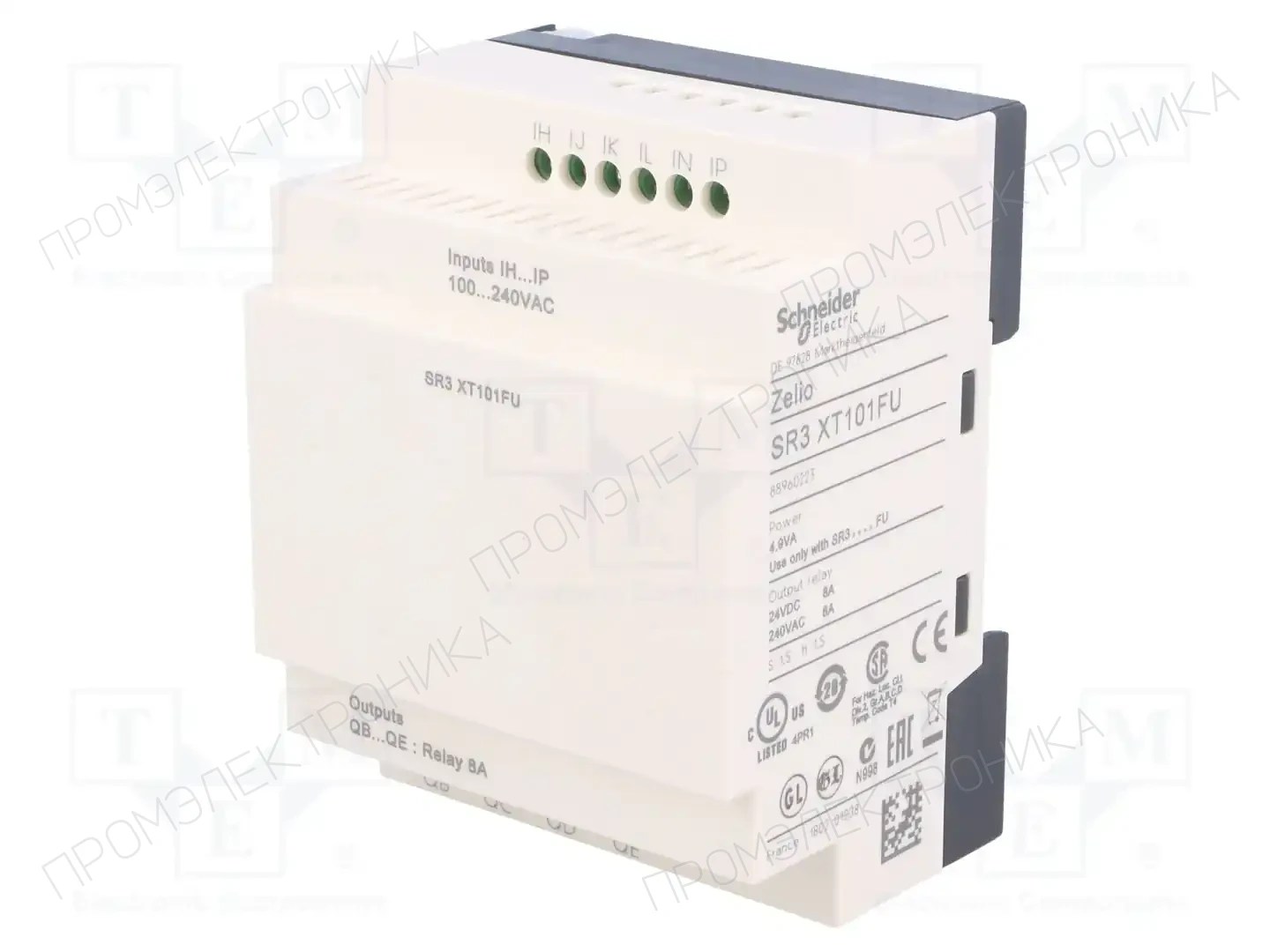 SCHNEIDER ELECTRIC SR3XT101FU — Реле прогр. - аксессуары