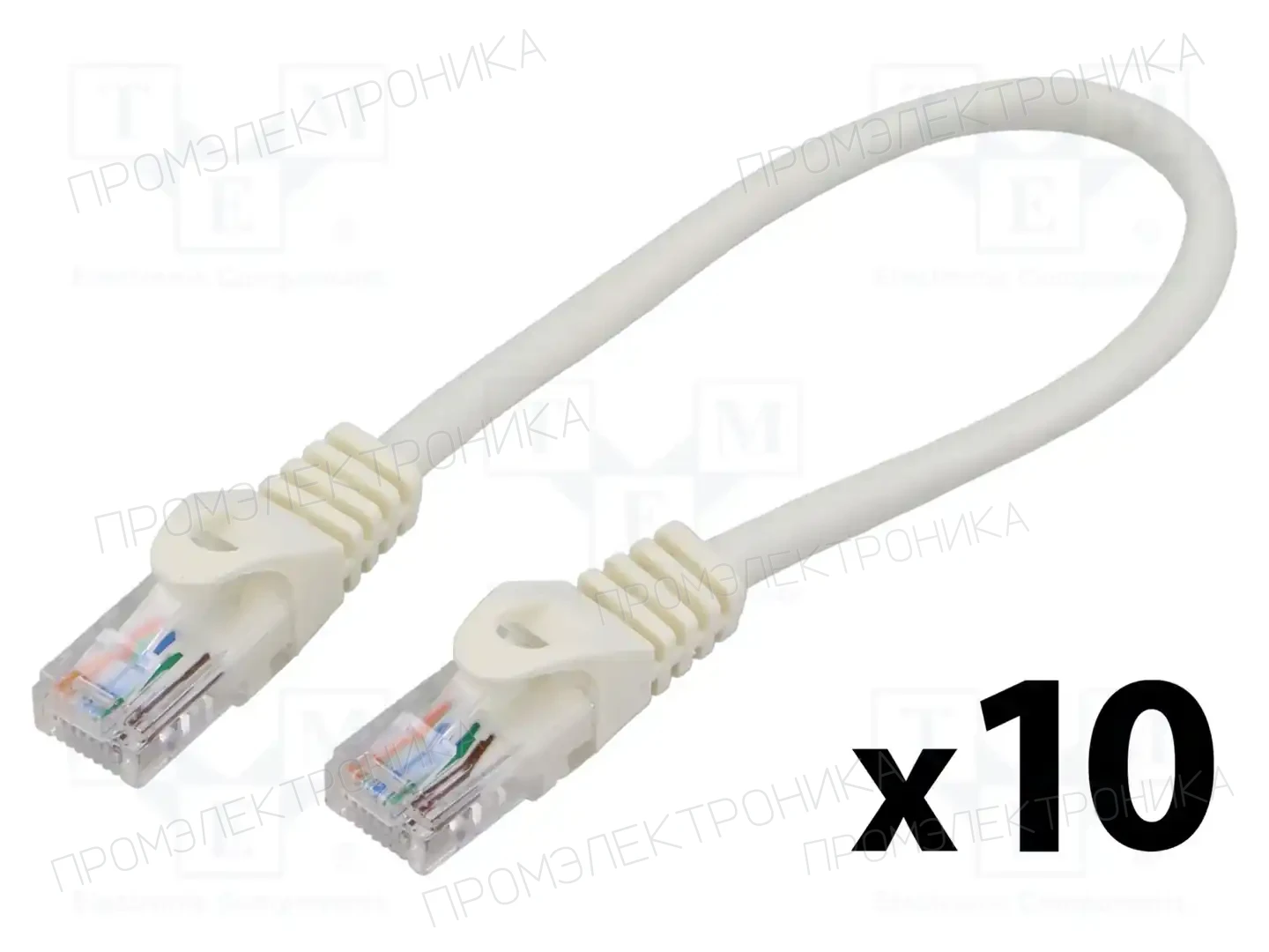 LANBERG PCU6-20CC-0025-W — Кабели и адаптеры RJ45