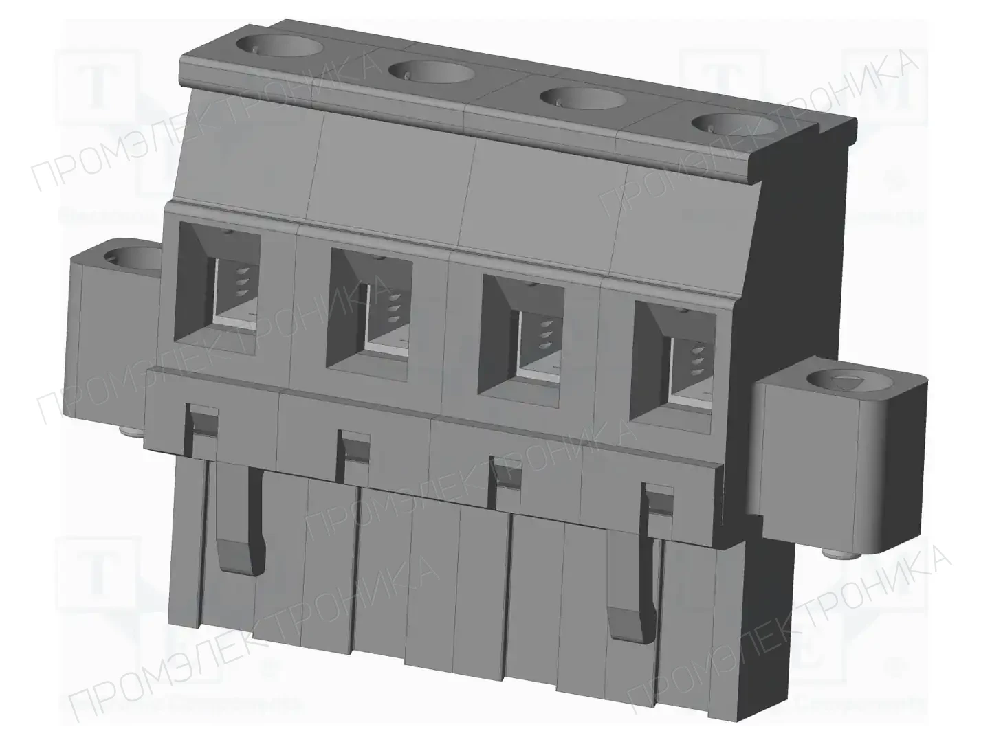 AMPHENOL ANYTEK TS04A18C0000G — Клеммные колодки разъемного типа