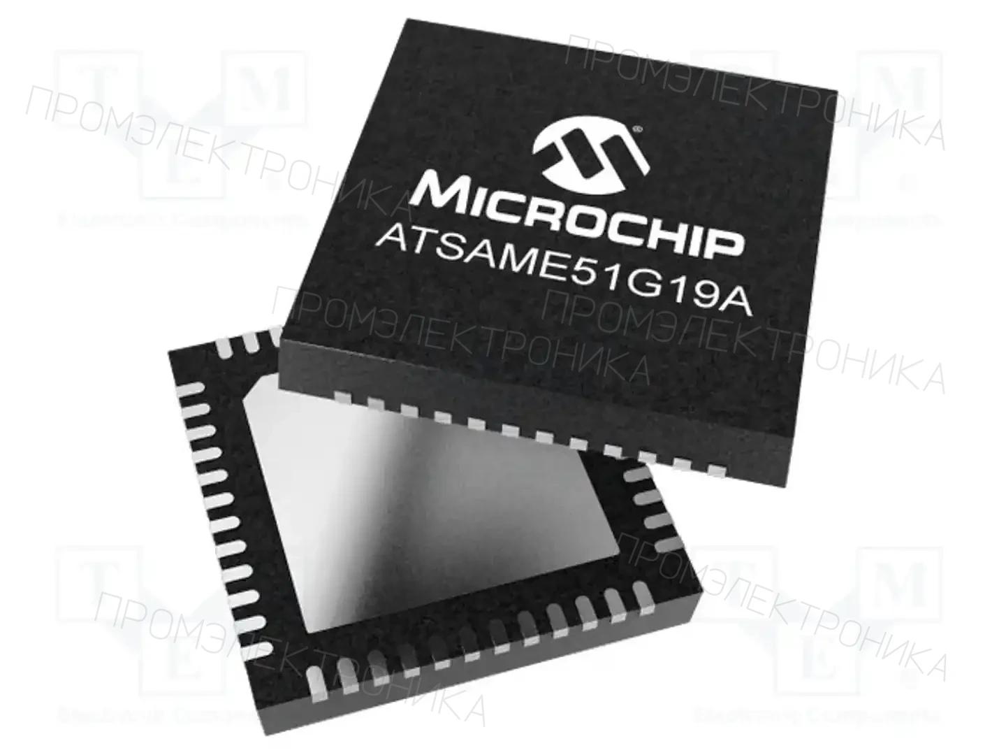 Microchip Technology ATSAME51G19A-MFT — Линейка ARM 32-bit