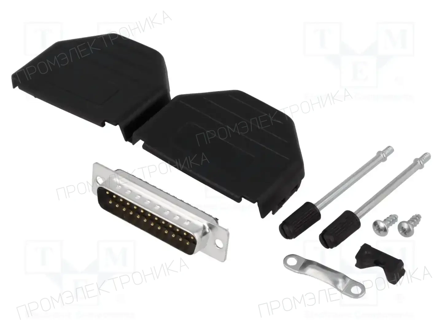 ENCITECH DPPK25-BK-DBP-K — Комплектные штекеры D-Sub