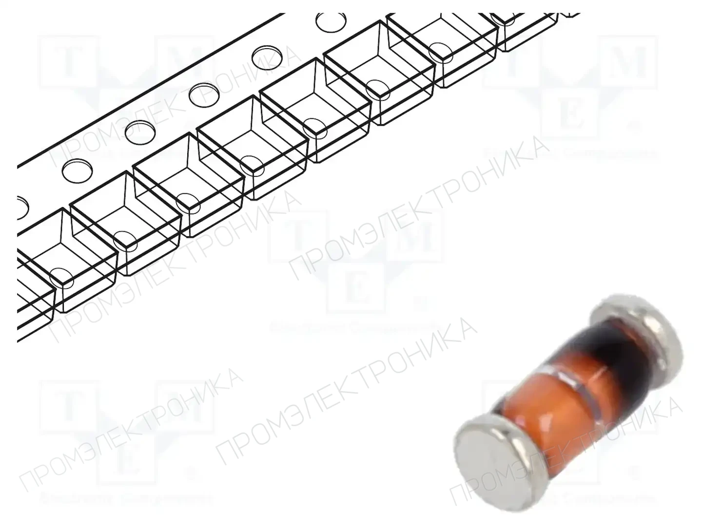 DC COMPONENTS BAV103 — Универсальные диоды SMD