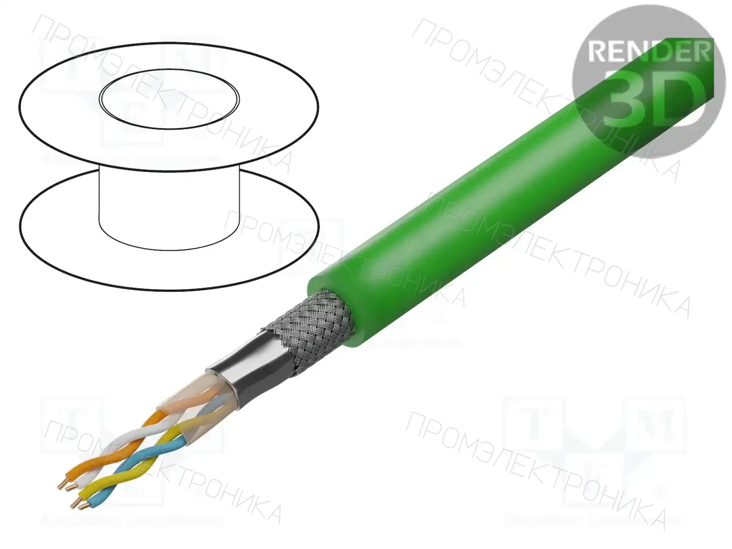 HELU 801195 — Провода промышленные Ethernet