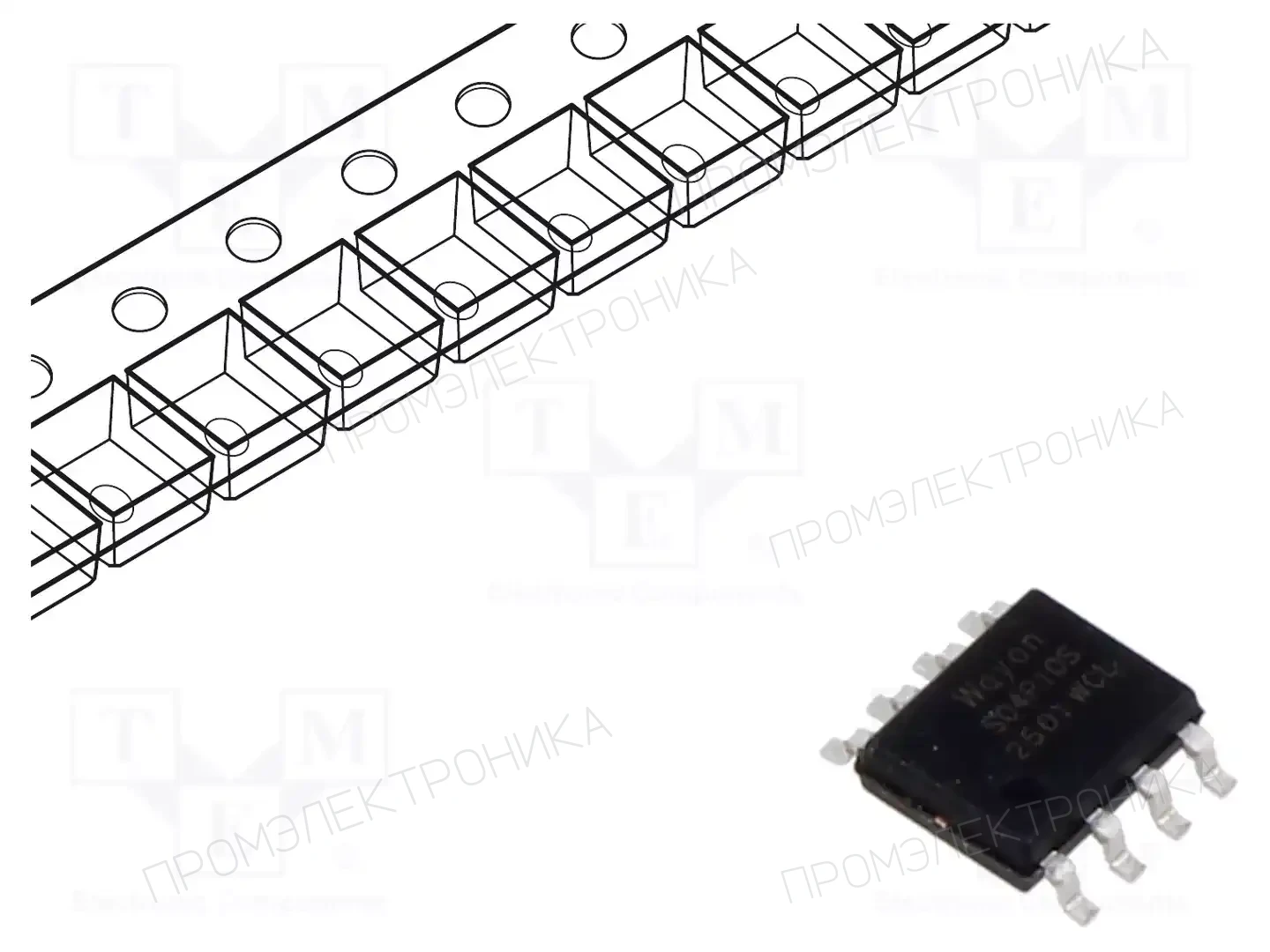 WAYON WMS04P10TS — Транзисторы с каналом P SMD