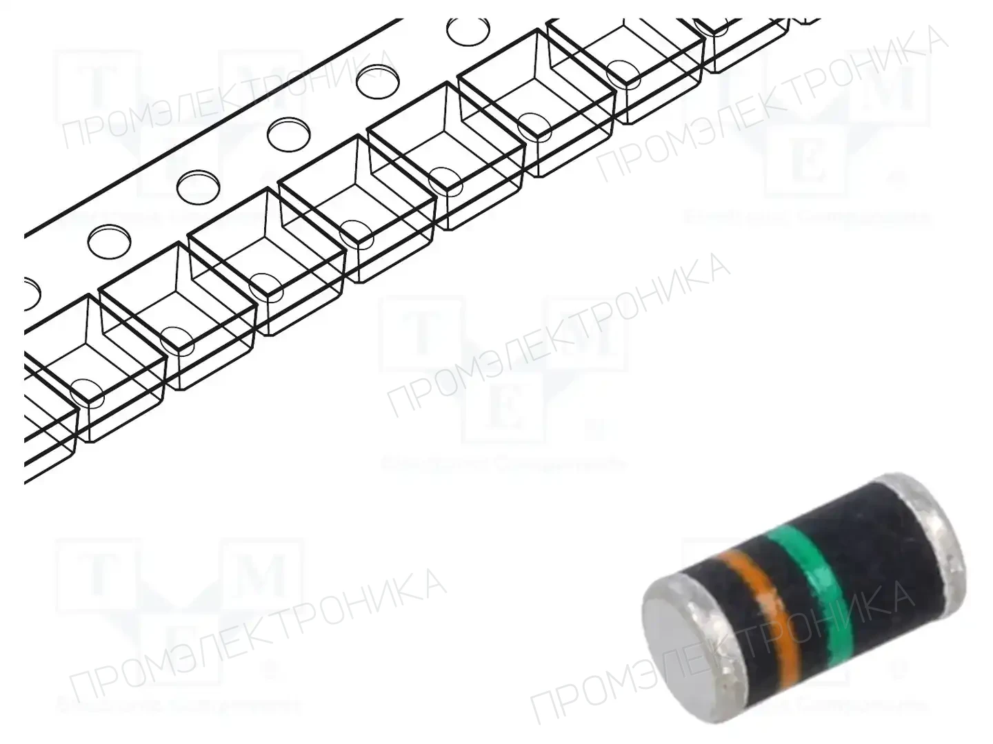VISHAY SGL41-60-E3/96 — Диоды Шотки SMD