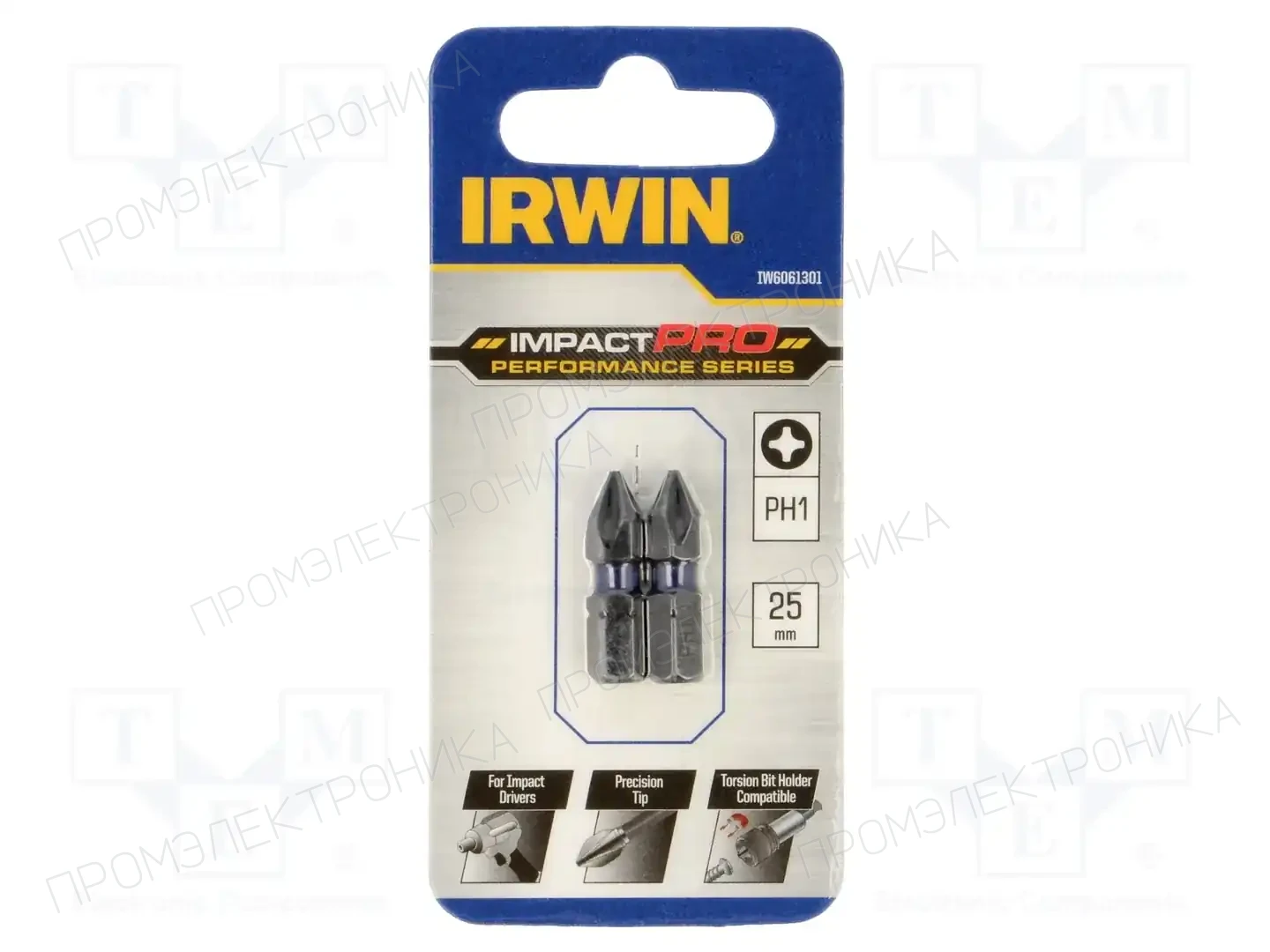 IRWIN IW6061301 — Наконечники для отверток