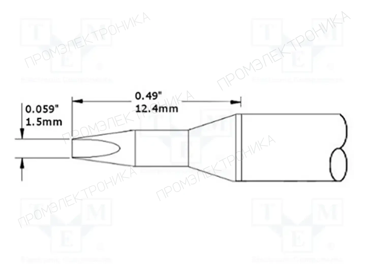 METCAL CVC-9CH0015A — Жала паяльников
