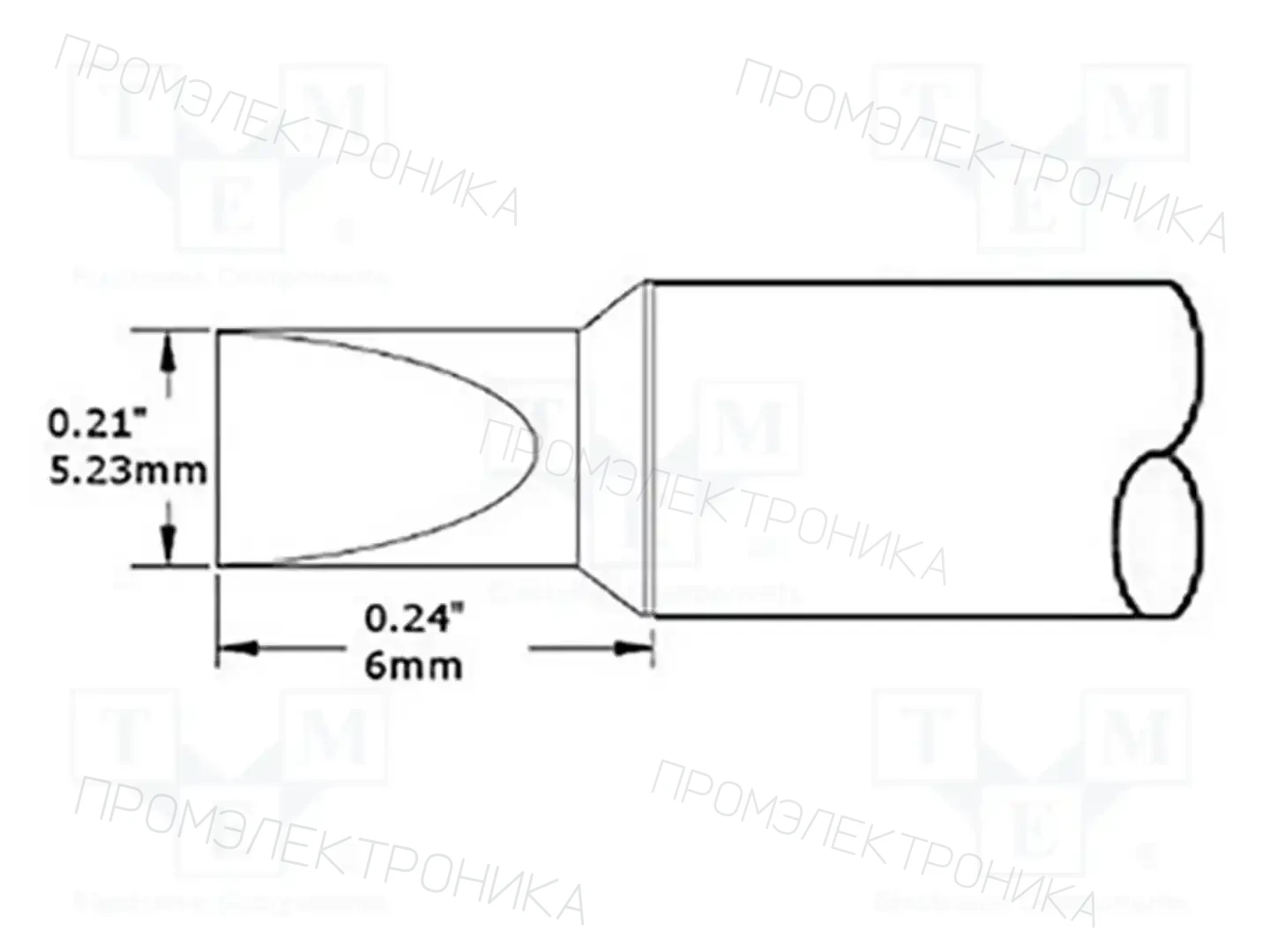 METCAL CVC-9CH0050P — Жала паяльников