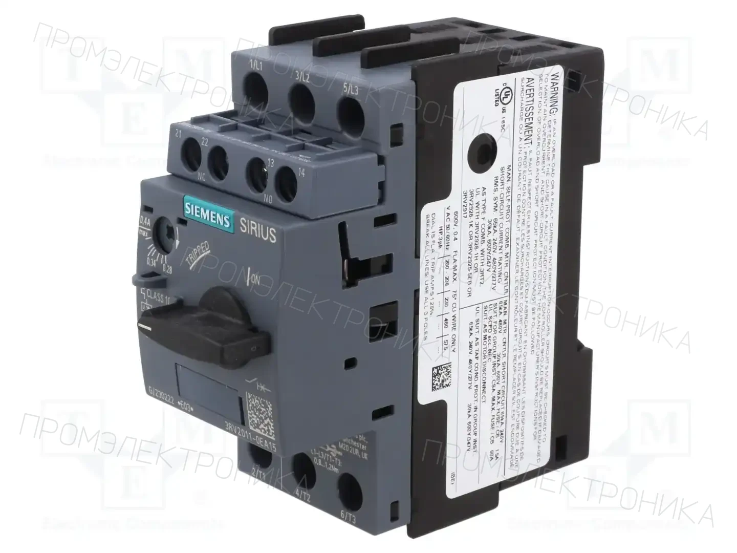 SIEMENS 3RV2011-0EA15 — Выключатели двигательные