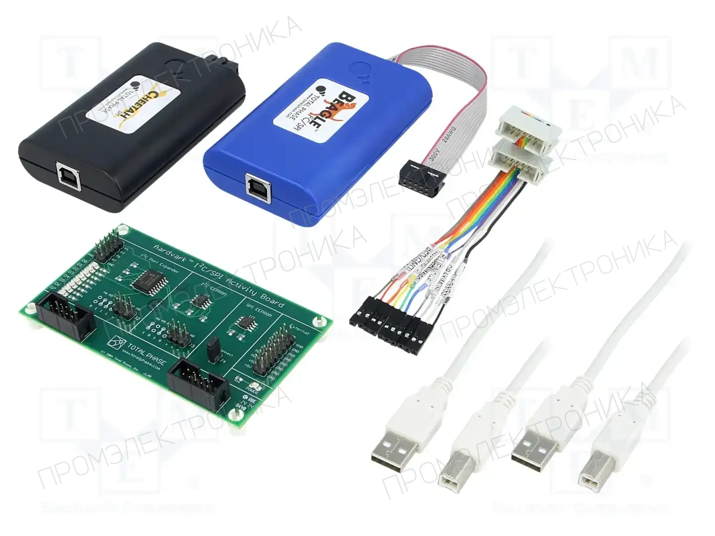 TOTAL PHASE I2C DEVELOPMENT KIT — Наборы пусковые остальные