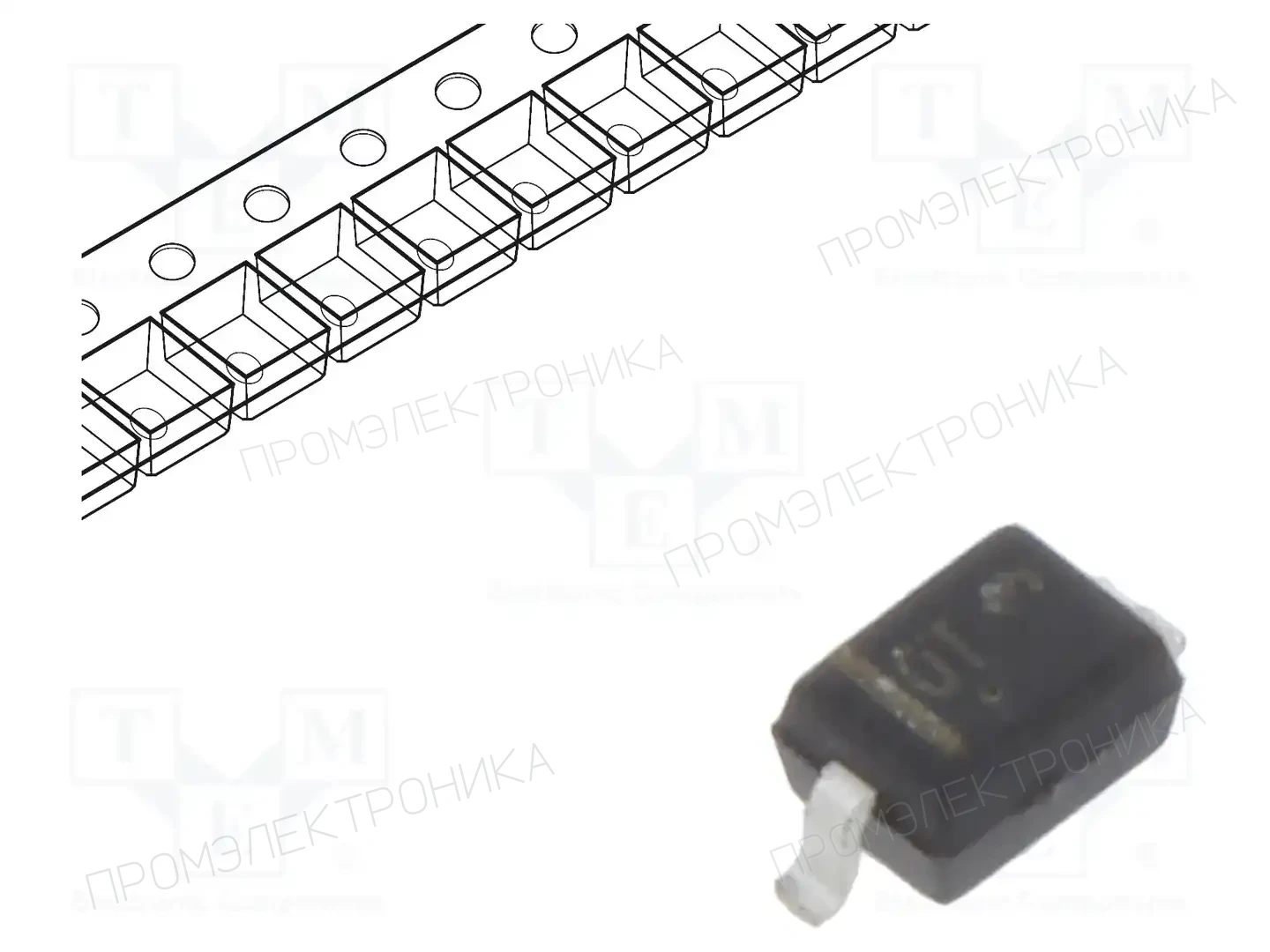 onsemi SZMM3Z15VT1G — Стабилитроны SMD