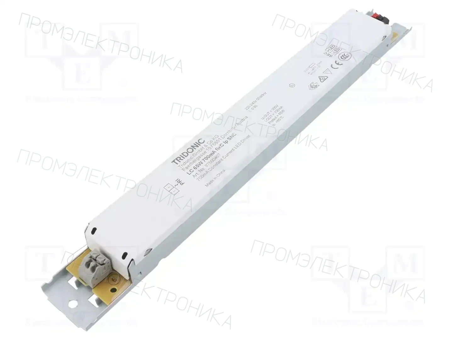 TRIDONIC LC 65W 700MA FIXC LP SNC — Блоки питания для LED