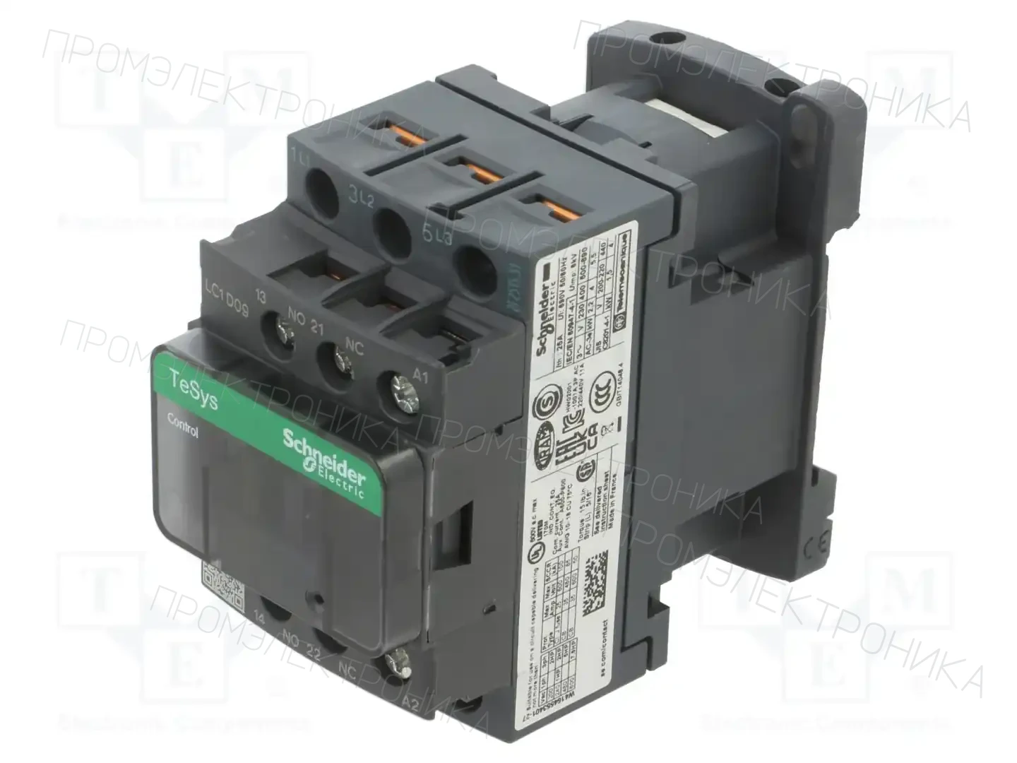 SCHNEIDER ELECTRIC LC1D09M7 — Контакторы - главные модули