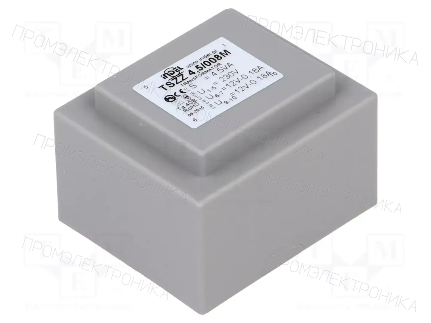 INDEL TSZZ4.5/008M — Трансформаторы PCB